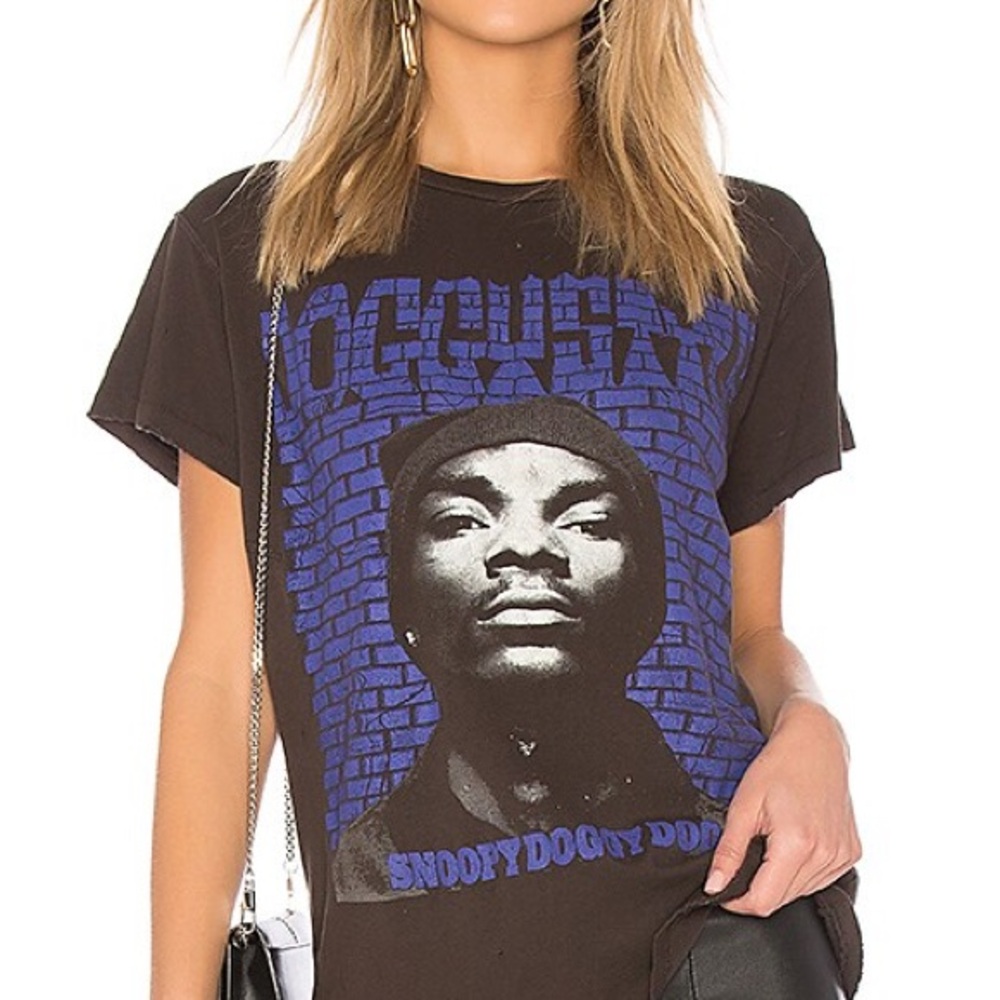 MadeWorn Black and Blue Graphic Tee
